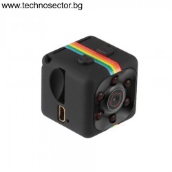 Мини камера Quelima, модел SQ11 с резолюция до 1080p FULL HD, с Детектор за движение, с нощен режим